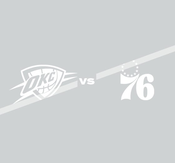More Info for OKC Thunder vs. Philadelphia 76ers