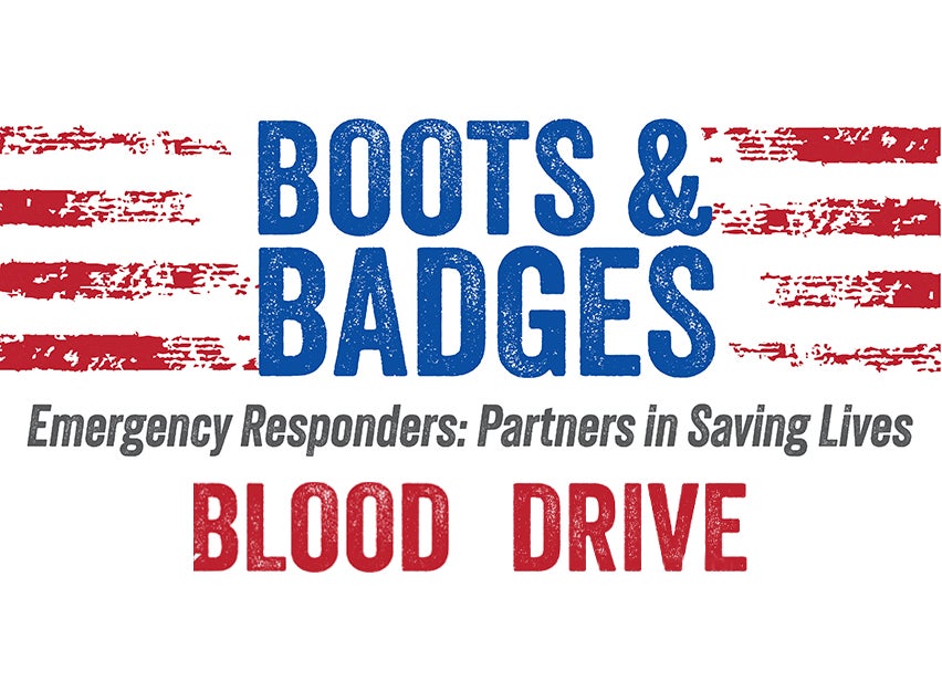 Boots & Badges Blood Drive