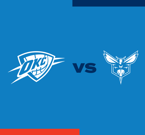 More Info for OKC Thunder vs. Charlotte Hornets