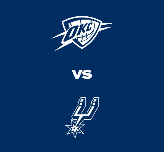 More Info for OKC Thunder vs. San Antonio Spurs