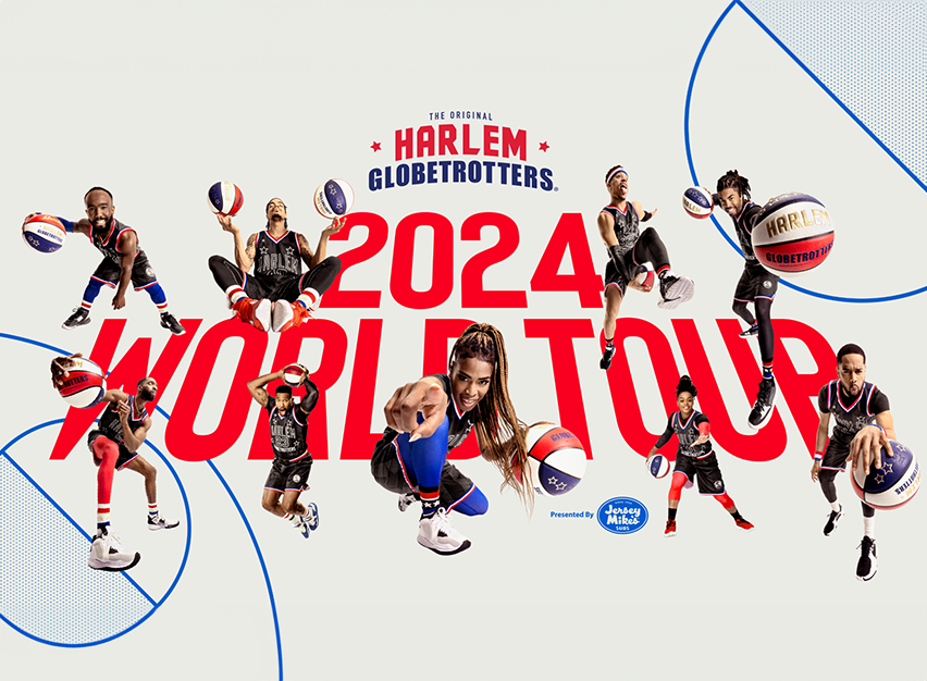 Just Announced: Harlem Globetrotters on Sunday, March 20, 2022