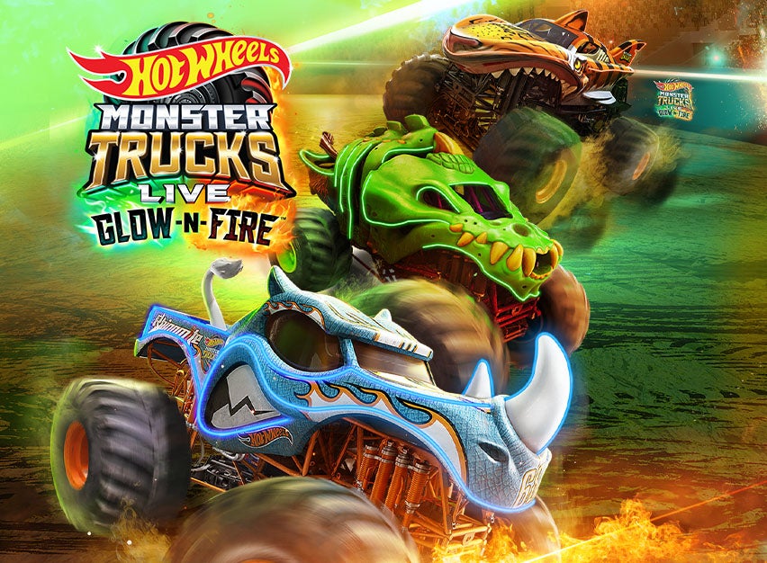 Hot Wheels Monster Trucks Live™: Glow-N-Fire